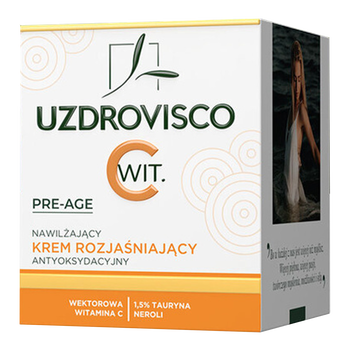 Uzdrovisco Pre-age, nawilżający krem rozjaśniający, antyoksydacyjny, 50 ml