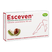 Esceven, 167 mg, tabletki powlekane, 40 szt.