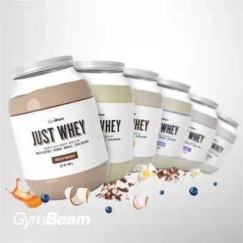 GymBeam Just Whey Protein Chocolate Milkshake, proszek, smak czekoladowy koktajl mleczny, 1000 g