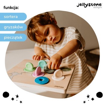 Jellystone Designs, balonowy sorter, pastelowy, 1 szt.