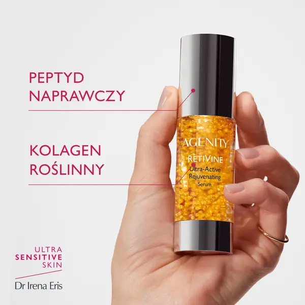 Сыворотка для лица Dr Irena Eris Agenity Retivine против морщин, выравнивающая тон, для чувствительной кожи, 30 мл — фото 4