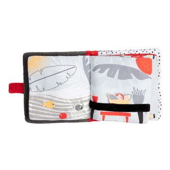 Canpol Babies BabiesBoo Panda, sensoryczna książeczka manipulacyjna, 1 szt.