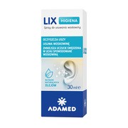 Lix Higiena, spray do usuwania woskowiny z uszu, 30 ml