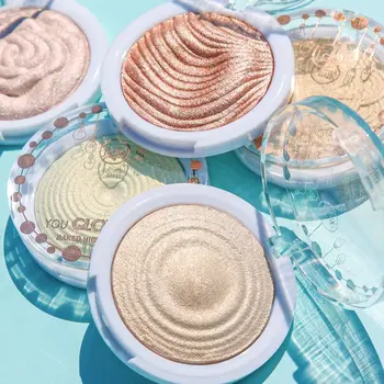 J.Cat Beauty, You Glow Girl, Wypiekany rozświetlacz do twarzy i ciała, 104 Crystal Sand, 8,5 g