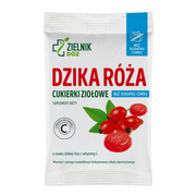 Zielnik DOZ Dzika Róża, cukierki ziołowe, bez dodatku cukru, 60 g