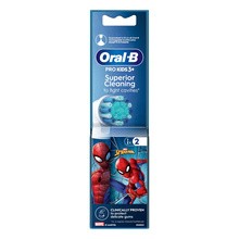 Oral-B, Pro Kids 3+, Spider-Man, końcówki do szczoteczek elektrycznych, 2 szt