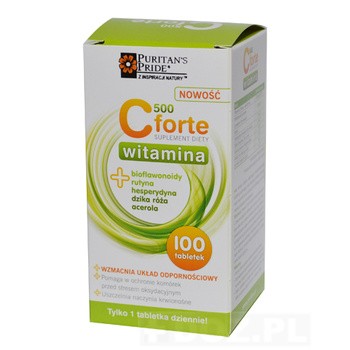 Witamina C 500 forte, tabletki, 100 szt.