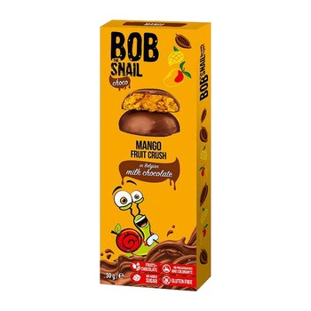 Bob Snail przekąska mango, mleczna czekolada, 30 g