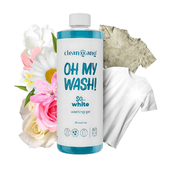 Cleangang Oh My Wash!, żel do prania białych tkanin, 975 ml