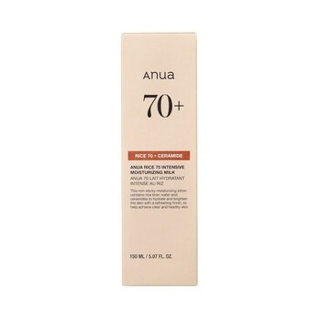 Anua Rice 70+ Intensive Moisturizing Milk, mleczko do twarzy, 150 ml
