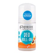 Benecos Natural, dezodorant roll-on Morela i Kwiat Czarnego Bzu, 50 ml