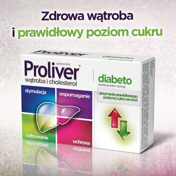 Proliver Diabeto, tabletki, 30 szt.