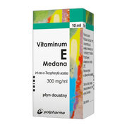 Vitaminum E, (300 mg / ml), krople, 10 ml (Medana)