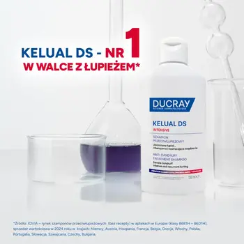 Ducray Kelual DS Intensive, szampon przeciwłupieżowy, 100 ml