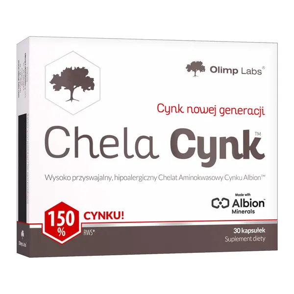 Cynk 15 mg 30 kapsułek [Olimp Labs]