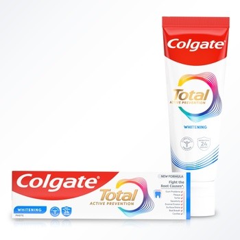 Colgate Total Whitening, wybielająca pasta do zębów, 75 ml