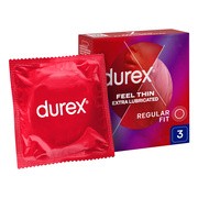Durex, Feel Thin Extra Lubricated, prezerwatywy, 3 szt. https://azcdn.doz.pl/image/d/product/1cd3853b-scale-180x180.png