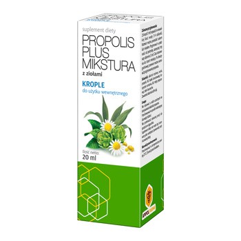 Propolis Plus Mikstura, krople, 20 ml