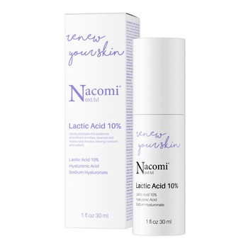 Nacomi Next LVL, kwas mlekowy 10%, 30 ml