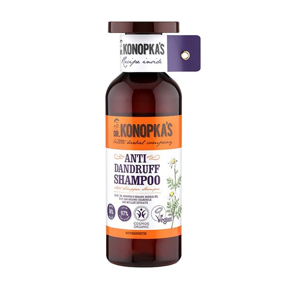 Dr. Konopka's Dr.Konopka's, szampon przeciwłupieżowy z olejkiem ziołowym, 500 ml — Inhaltsstoffe und Bewertung