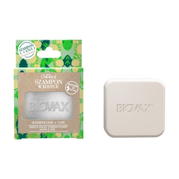 Biovax Botanic, szampon w kostce Aloes i Skrzyp, edycja limitowana z etui, 82 g