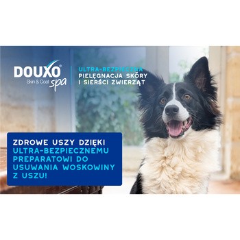 Douxo Spa Dewaxing Ear Cleaner, preparat do czyszczenia uszu dla psów i kotów, 120 ml