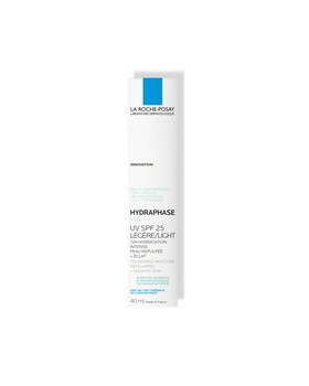 La Roche-Posay Hydraphase HA UV Light, intensywnie nawilżający krem do skóry normalnej i mieszanej SPF25, 40 ml