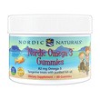 Nordic Omega-3 Gummies, 82mg Tangerine Treats, żelki, 60 szt.