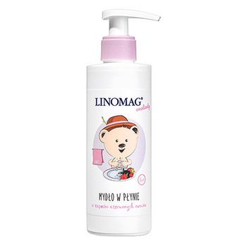 Linomag, mydło w płynie o zapachu czerwonych owoców, 200 ml