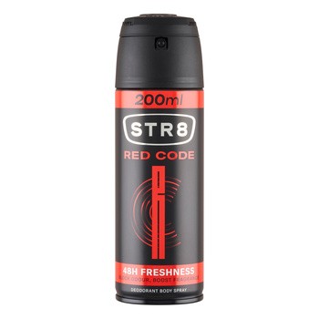 STR8, dezodorant męski w sprayu, Red Code, 200 ml