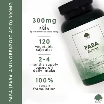 G&G PABA 300 mg, kapsułki, 120 szt.