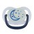 Canpol Babies, silikonowy smoczek anatomiczny, Night Dreams, 0-6 m, niebieski, 1 szt.
