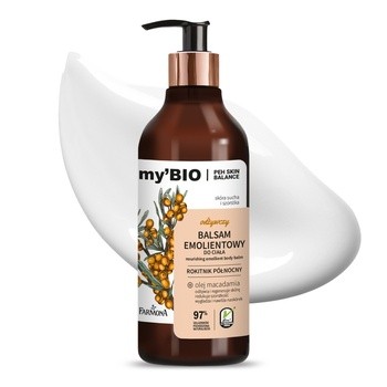Farmona my'BIO, emolientowy balsam do ciała, 400 ml