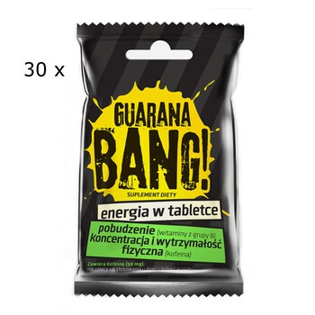Guarana Bang, tabletki, 2 szt. x 30 saszetek
