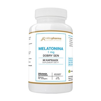 Melatonina 1 mg Dobry Sen, kapsułki twarde, 60 szt.