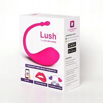 Lovense Lush 2, jajeczko sterowane aplikacją, 1 szt.