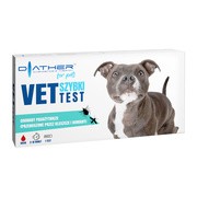 Vet-Test, choroby pasożytnicze przenoszone przez kleszcze i komary, test diagnostyczny dla psa, 1 szt.