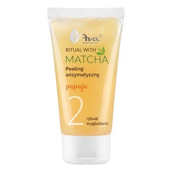 AVA Ritual with Matcha, peeling enzymatyczny, 50 ml
