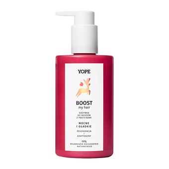 Yope Boost, odżywka do włosów z proteinami, 300 ml