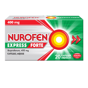 Nurofen Express Forte, 400 mg, kapsułki miękkie, 20 szt.