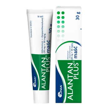Alantan Plus (20 mg + 50 mg)/g maść 30 g [Unia]