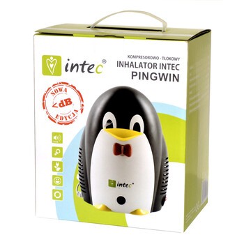 Inhalator Intec CN02WF2 Pingwin, kompresorowo-tłokowy, 1 szt