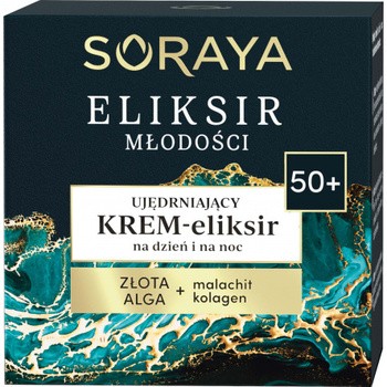 Soraya Eliksir Młodości, ujędrniający krem-eliksir na dzień i na noc 50+, 50 ml