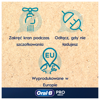Oral-B, Pro KIds 3+, Spider-Man, szczoteczka elektryczna + etui