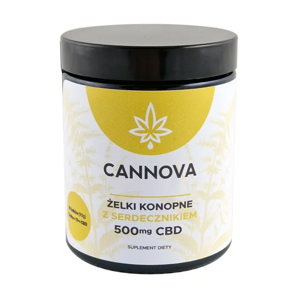 Żelki konopne z serdecznikiem 30 szt. [Cannova] - Cannova