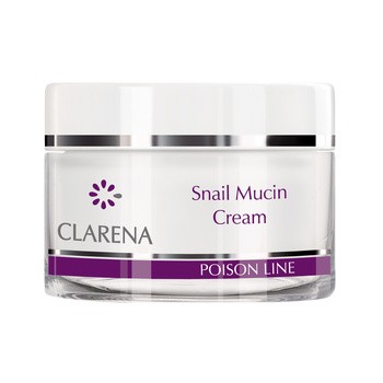 Clarena Snail Mucin Cream, krem regeneracyjny ze śluzem ślimaka, 50 ml