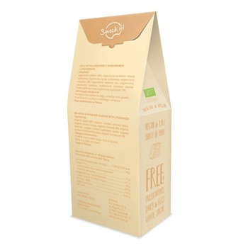 Diet-Food, Bio Ciasteczka Jabłko Rabarbar, 100 g