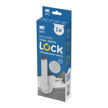 Sipo, Zabezpieczenie deski toaletowej przed dziećmi Safety Lock, 1 szt.
