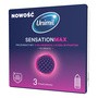 Unimil Sensation Max, prezerwatywy, 3 szt.