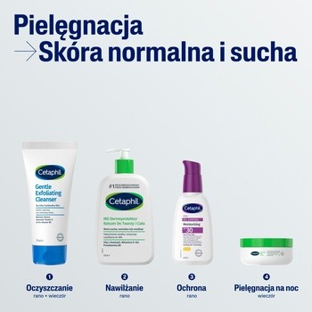 Cetaphil, delikatny żel oczyszczający do twarzy z peelingiem, 178 ml
